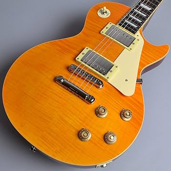 Burny SRLG55 Vintage Lemon Drop レスポールタイプ Amazon | Burny SRLG55 Vintage Lemon Drop 初心者14点セット 【GA15II